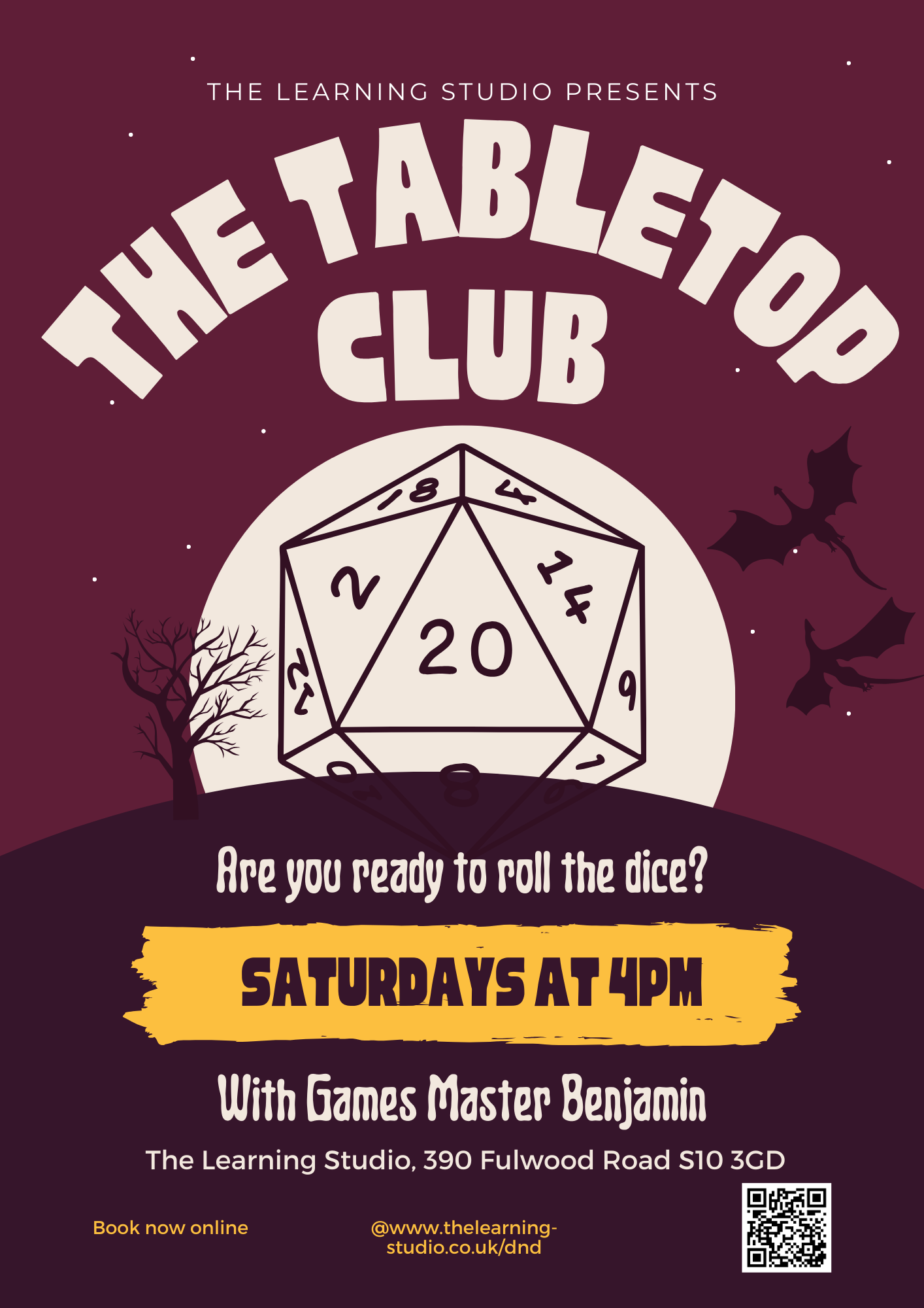 tabletop club poster